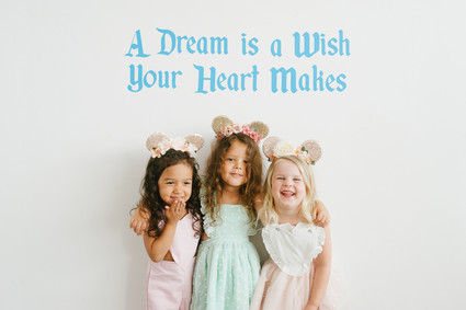 Modern Disneyland themed birthday party