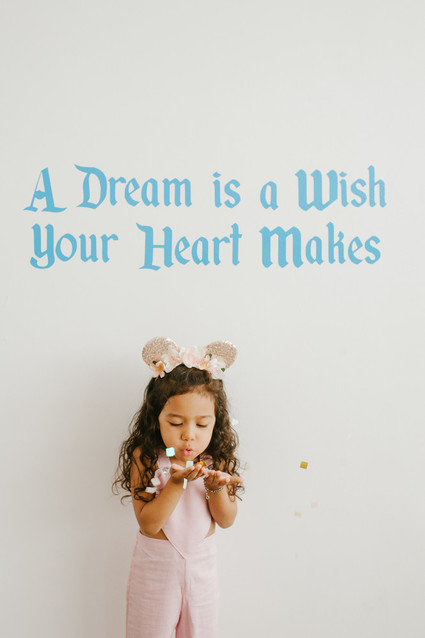 Modern Disneyland themed birthday party