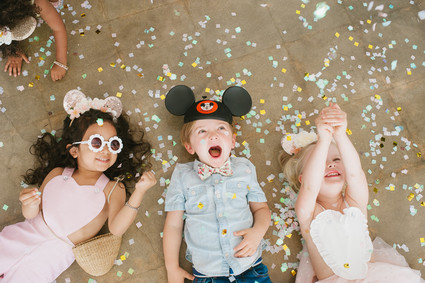 Modern Disneyland themed birthday party