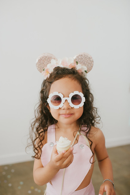 Modern Disneyland themed birthday party