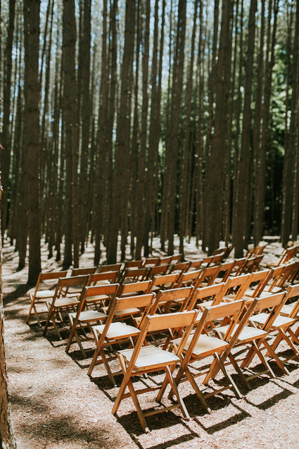 Rustic Pine forest wedding at The Roxbury Barn & Estate Inspiration