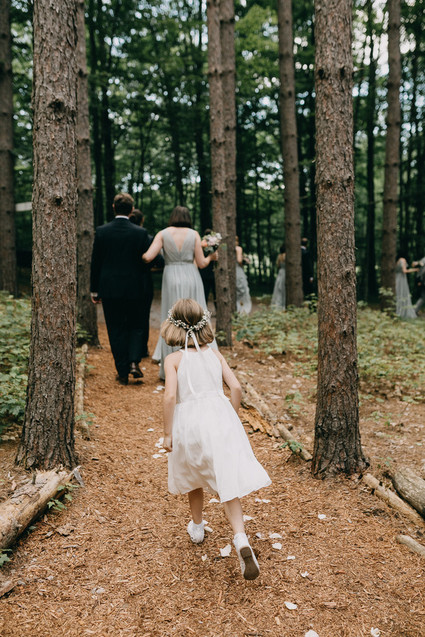 Rustic Pine forest wedding at The Roxbury Barn & Estate Inspiration