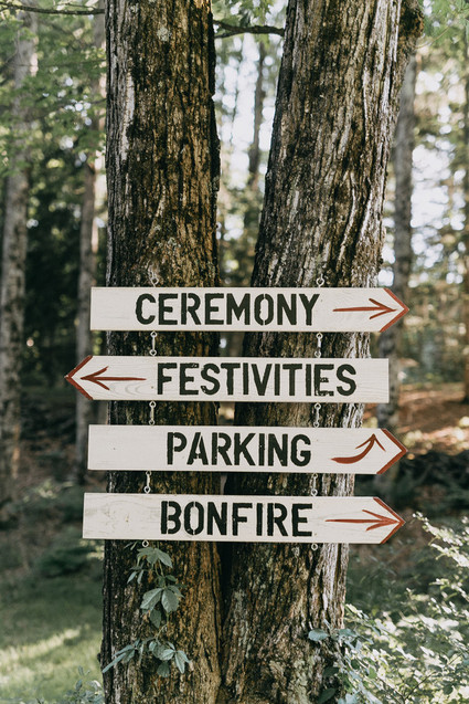 Rustic Pine forest wedding at The Roxbury Barn & Estate Inspiration