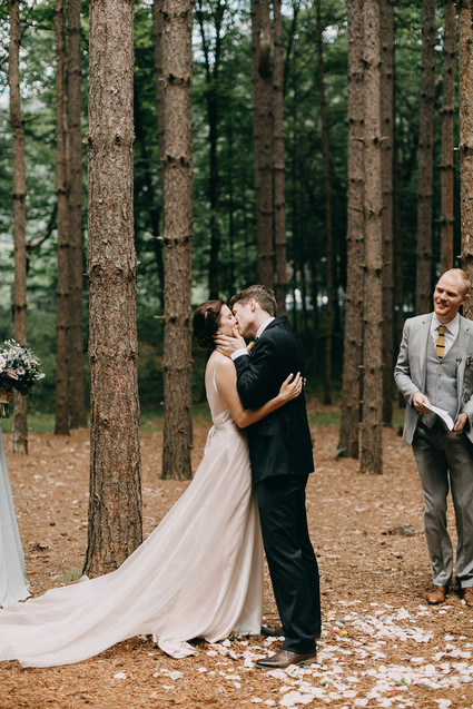 Rustic Pine forest wedding at The Roxbury Barn & Estate