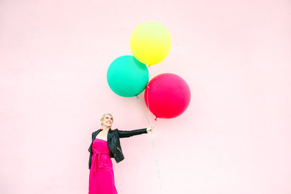 Colorful modern party ideas