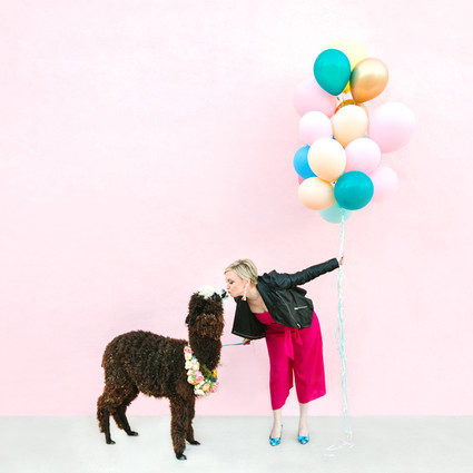 Colorful modern party ideas