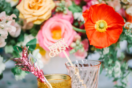 Colorful modern party ideas