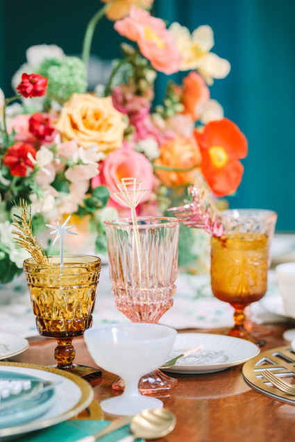 Colorful cocktail idea