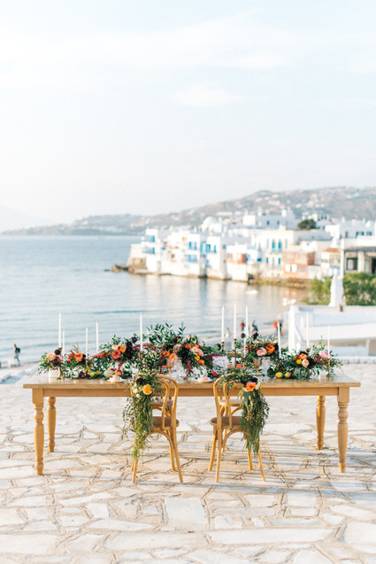 Destination wedding in Mykonos Greece