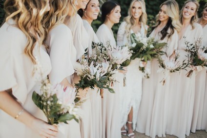 Tropical earth tone Palm Springs wedding at Colony 29