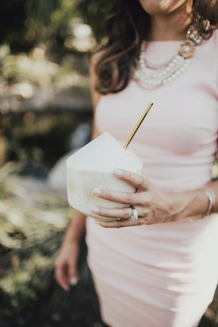 Tropical earth tone Palm Springs wedding at Colony 29