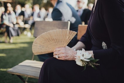 Tropical earth tone Palm Springs wedding at Colony 29