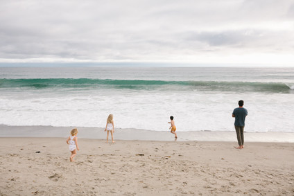 Father's Day camping trip at The Holidays vintage trailers in San Clemente