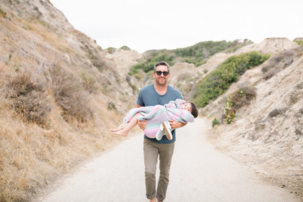 Father's Day camping trip at The Holidays vintage trailers in San Clemente