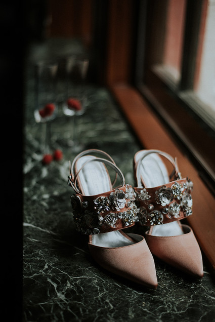 Luxe, moody butterfly inspired wedding