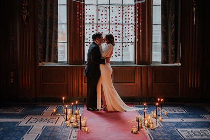 Luxe, moody butterfly inspired wedding