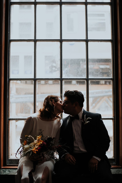 Luxe, moody butterfly inspired wedding