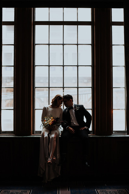 Luxe, moody butterfly inspired wedding