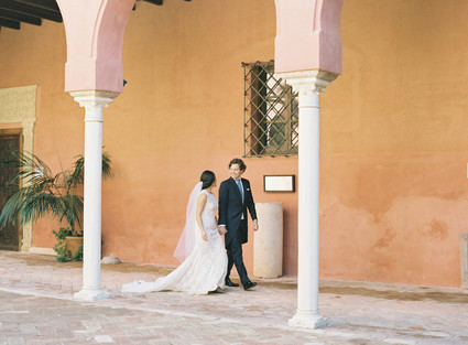 Romantic summer destination wedding in the Spanish countryside