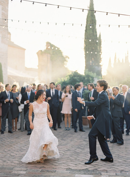 Romantic summer destination wedding in the Spanish countryside