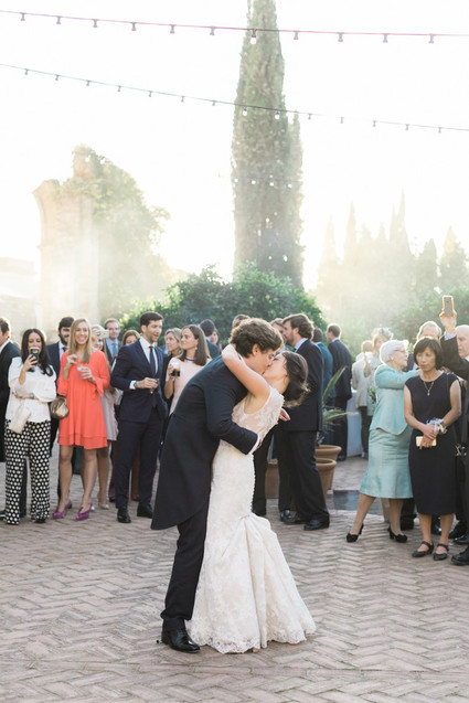 Romantic summer destination wedding in the Spanish countryside