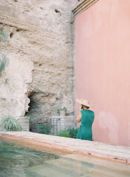 Romantic summer destination wedding in the Spanish countryside