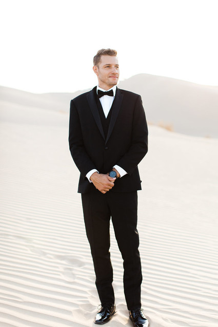 Formal engagement photos on the Sand Dunes of Glamis, CA Inspiration