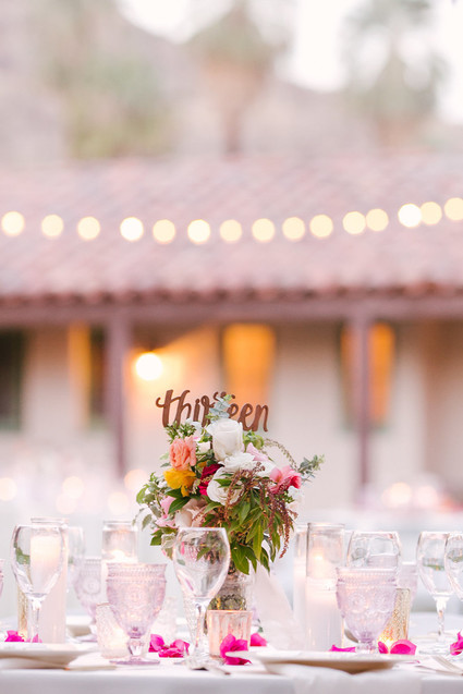 Bougainvillea wedding at Casa Cody in Palm Springs