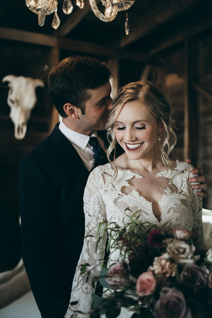 Rustic moody farm wedding inspiration in Bozeman, Montana