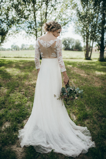 Rustic moody farm wedding inspiration in Bozeman, Montana Inspiration