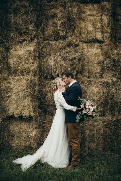 Rustic moody farm wedding inspiration in Bozeman, Montana