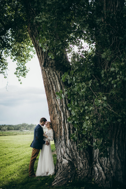Rustic moody farm wedding inspiration in Bozeman, Montana