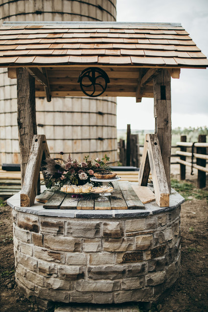 Rustic moody farm wedding inspiration in Bozeman, Montana