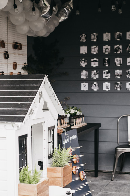 Donut party 1st birthday