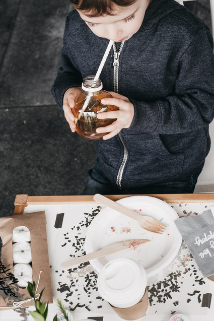 Donut party 1st birthday