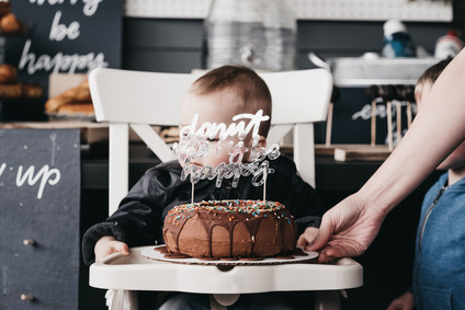 Donut party 1st birthday