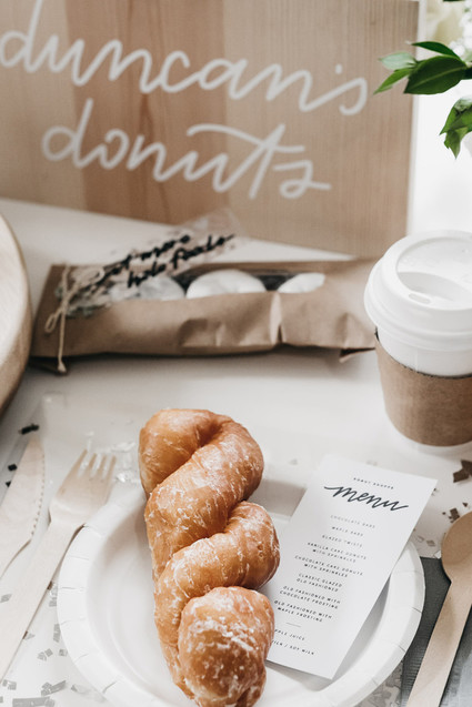 Donut party 1st birthday