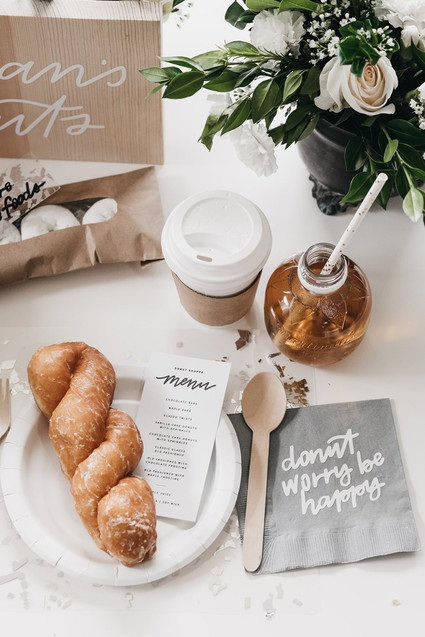 Donut party 1st birthday