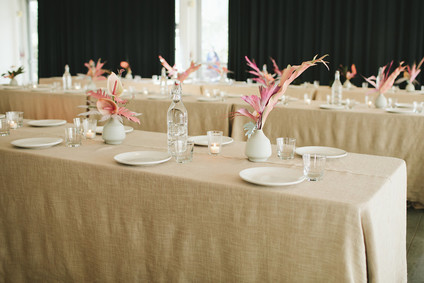 Colorful modern Palm Springs wedding at the Ace Hotel