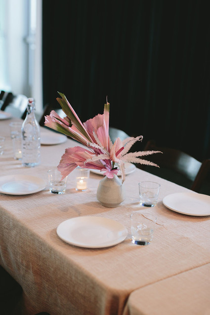 Colorful modern Palm Springs wedding at the Ace Hotel