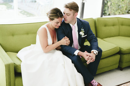 Colorful modern Palm Springs wedding at the Ace Hotel