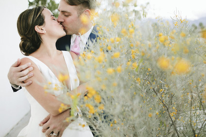 Colorful modern Palm Springs wedding at the Ace Hotel
