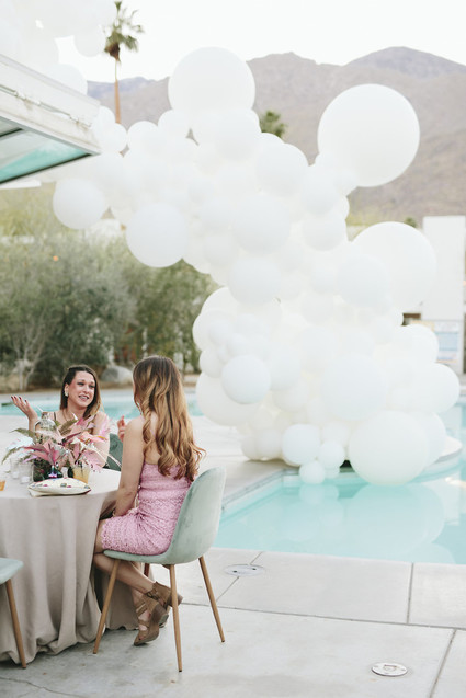 Colorful modern Palm Springs wedding at the Ace Hotel