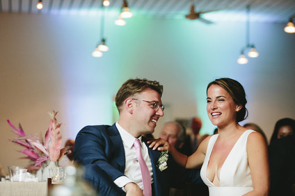 Colorful modern Palm Springs wedding at the Ace Hotel