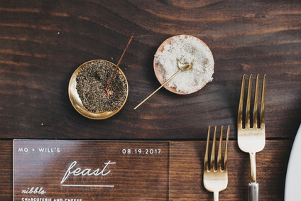 Intimate, elegant backyard wedding in Santa Barbara