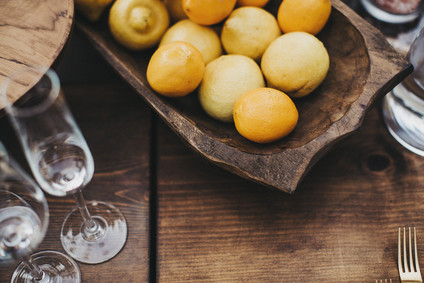 Intimate, elegant backyard wedding in Santa Barbara