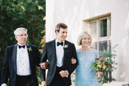 Intimate, elegant backyard wedding in Santa Barbara