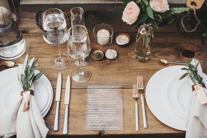 Intimate, elegant backyard wedding in Santa Barbara Inspiration