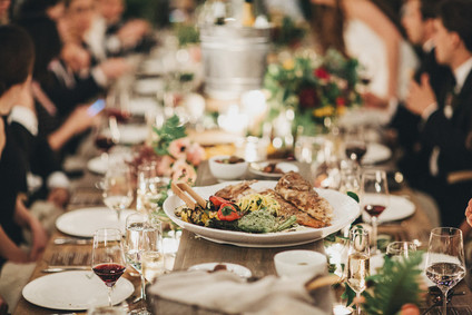 Intimate, elegant backyard wedding in Santa Barbara