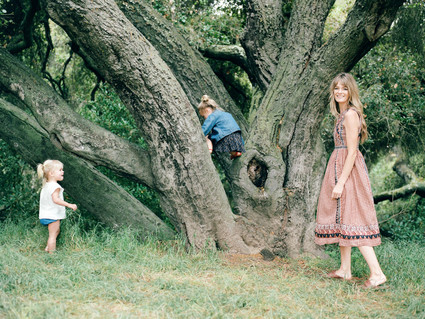 Spring wildflower family session in Topanga Canyon by Hello Pinecone Inspiration